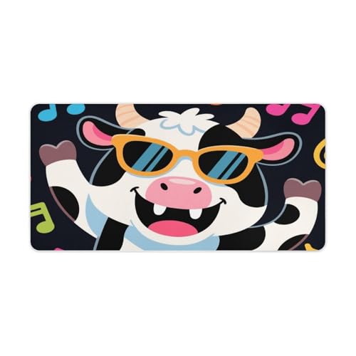 Desk Pad Protector 60x30 cm con diseño de vacas miniatura 5