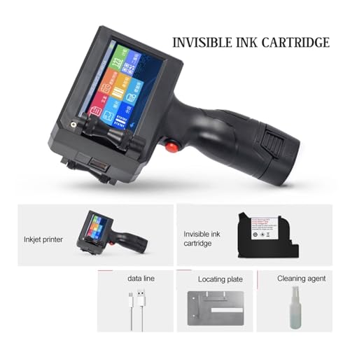 Imprimante d'identification de codes QR portable pour emballages - 3