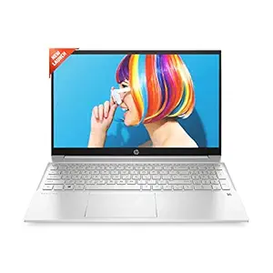 HP Pavilion 15-11th Gen Intel Core i5- 16GB RAM/512GB SSD 15.6 inch(39.6Cm) FHD,IPS, (Geforce Mx450 Graphics/Alexa/B&O Audio/FPR/Fast Charge/Windows 11 Home/MS Office),15- Eg1000Tx,Natural Silver