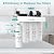 SimPure Alkaline Reverse Osmosis Water Filter, Mineral Reverse Osmosis System 8 Stage, NSF/ANSI 58 Certified, Under Sink RO Water Filtration System 100 GPD with Tank, Build in Pump, Reduce PFAS