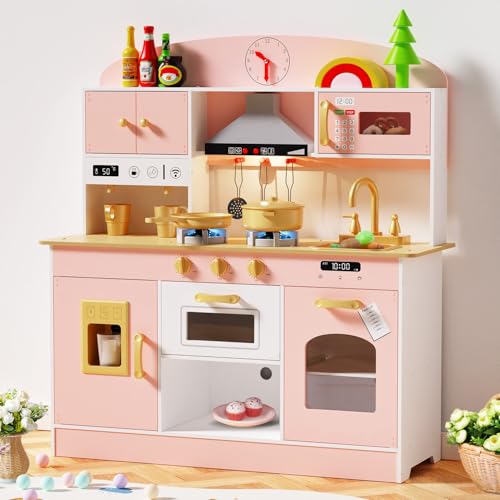 Babytronic Wooden Play Kitchen Set