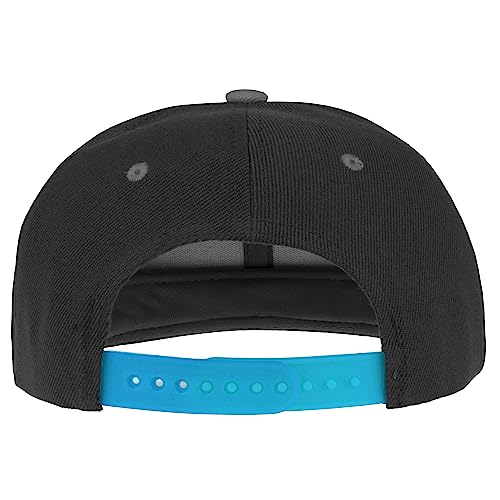 Image of Gelante Plain Blank Flat Brim Adjustable Snapback Baseball Caps LOT 6 Pack
