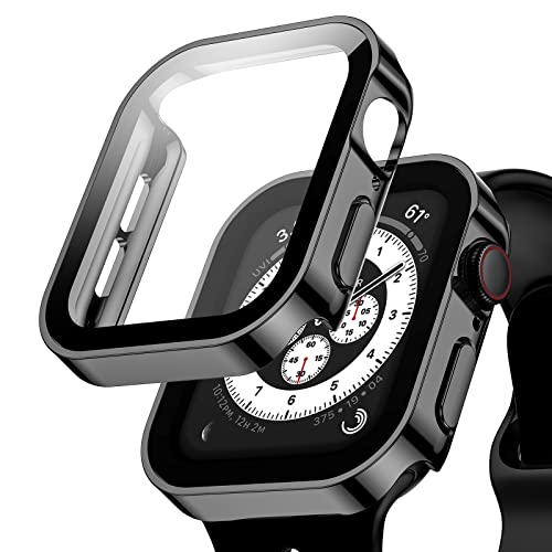 Meorcr Apple Watch p hP[X 45mm 44mm 41mm 40mm AbvEHb` P[X 3DpGbWfUC ی AbvEHb` Series 6/SE/5/4 Jo[ KXtB ̌^ ߗ {Ɏq 