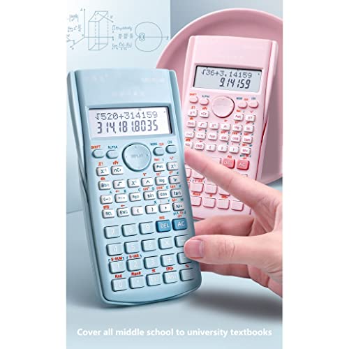 Calculadora electrónica de 12 dígitos portátil para superar exámenes de nivel secundaria 7