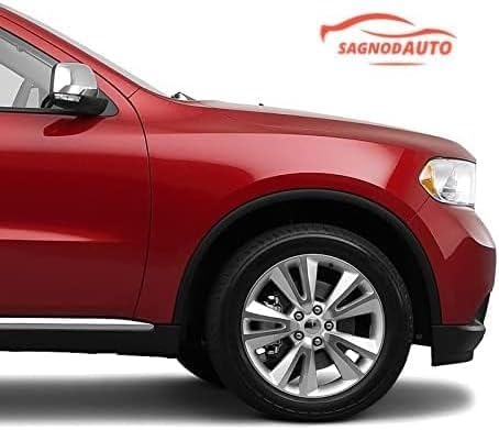 front wheel arch fender cover trim compatible with 2011-2018 dodge durango right passenger side