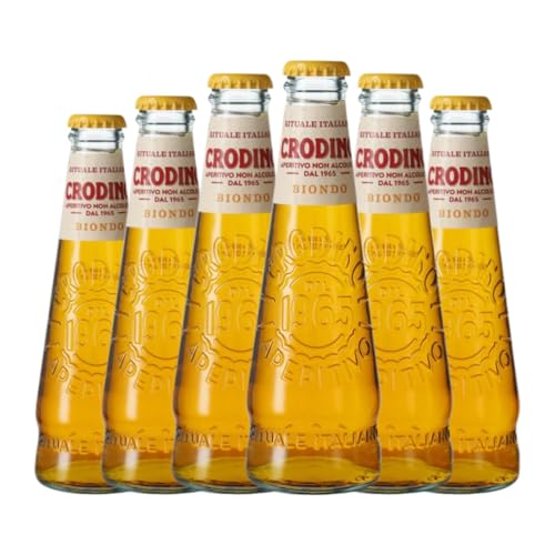 Schnapp Campari Crodino Botellín 18 cl (Caja de 6 Botellín de 18 cl)