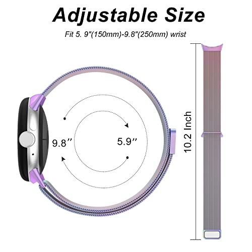 Amzpas Metal Band Compatible With Google Pixel Watch Bands For Women Men thumb #3