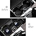 Car Cup Holder Coaster for BMW Series Universal Non-Slip Cup Holder Insert Coaster Car Interior Accessories,Black 2PCS