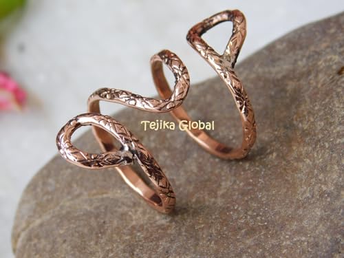 100% Copper finger splint rings, Arthritis Ring For Unisex Splint Ring for PIP or DIP Joint, Arthritis Thumb Toe Finger Rings for Stackable jewelry,3