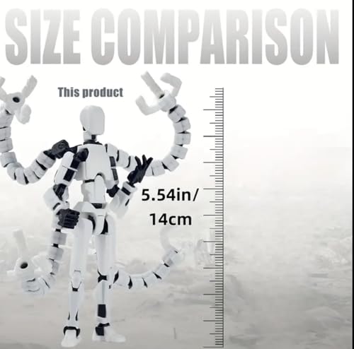 Image of ONNGEO Titan 13 Octopus Shaped Action Figure, 3D Printed Multi-Joint Movable Robot, Mechanical Doll with Weapons and Accessories