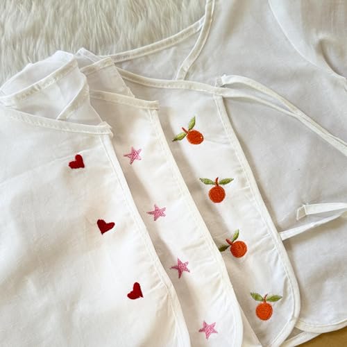 Image of Picksparrow Pure Cotton Embroidered Newborn Baby Clothes /Jhablas /Vests (Full Sleeve, Set of 3)