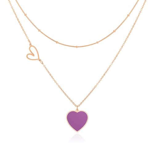 Cose di moda: questa collana a strati è uno stile unico che non passa mai di moda. È un'aggiunta meravigliosa a qualsiasi look, perfetta per l'uso quotidiano o come travestimento per occasioni speciali.