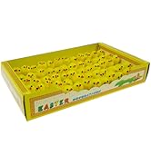 DearSun Pack of 60pcs, 1.10 inches High Mini Chicks Small Easter Chicks Chenille Chicks Easter Bo...