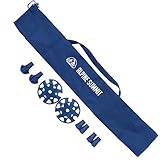 Alpine Summit Trekking Pole Carrying Bag with Anti-Shock Tips and Snow Basket Assortment Kit