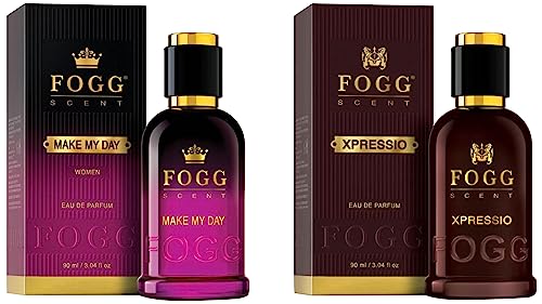 Image of FOGG Men & Women Make My Day Spray Floral Scent, 100Ml And Xpressio Spray Floral Scent, 100Ml