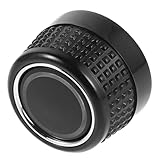 Cabilock Bouton de Volume Rotatif 19 Mm pour Autoradio Véhicule, Bouton de Remplacement Audio pour Lecteur CD Côté Conducteur, Contrôle Précis du Volume, Compatible avec Modèles Populaires