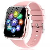 Orologio Smartwatch per Bambini con 19 Giochi, Fotocamera, Schede Didattiche e Audiolibri, Modalità scuola, Sveglie, Calcolatrice, Contapassi, Lettore MP3 – Regalo Smartwatch per Bambino 4-12
