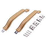 Lesurey 2Pcs Interior Door Handle Pull Strap 55009801KS 55009801K Compatible with Jeep CJ5 CJ7 CJ8 Wrangler YJ