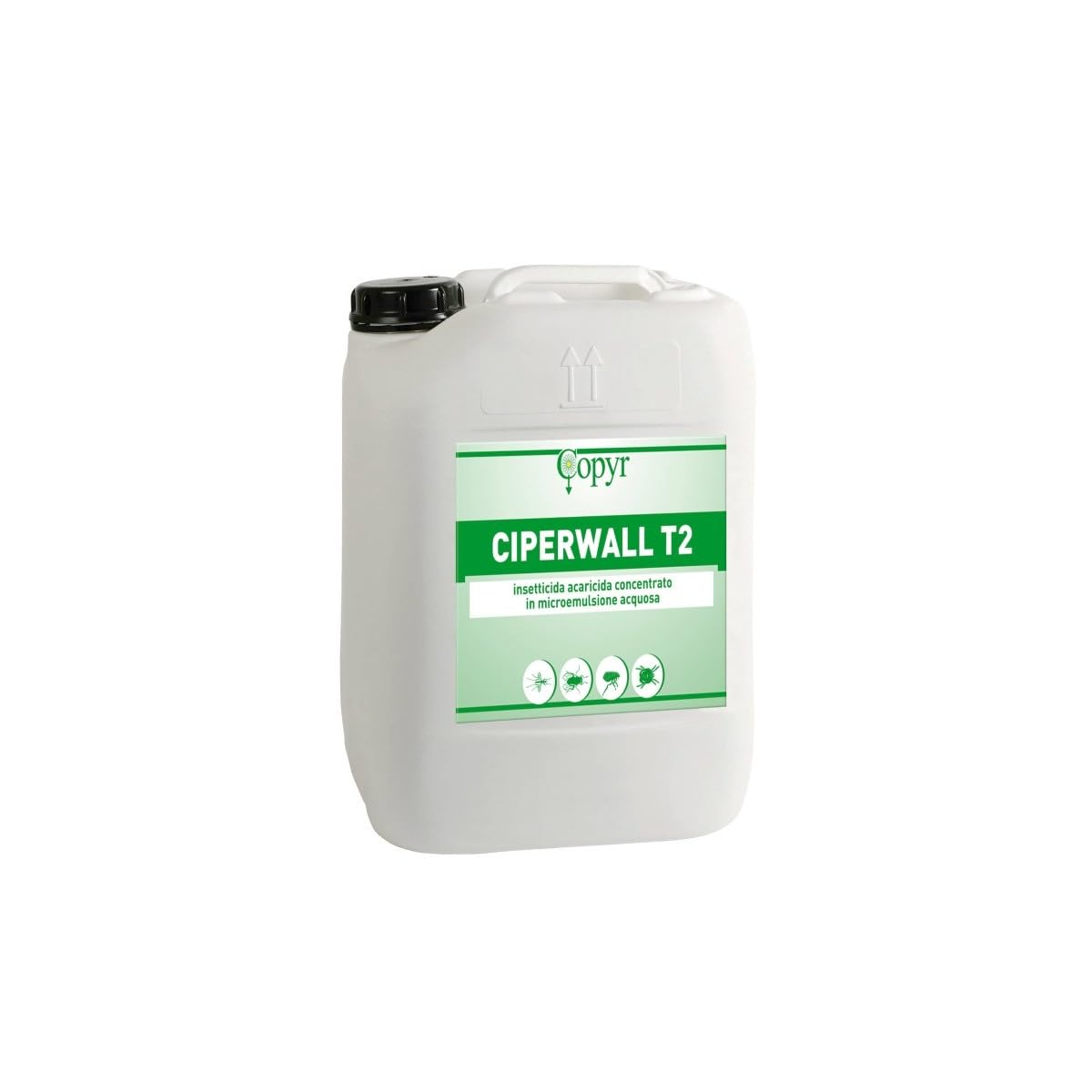 COPYR CIPERWALL INSETTICIDA ACARICIDA CONCENTRATO 5 LT MOSCE ZANZARE BLATTE