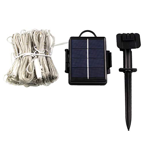 OSALADI String Solar Party Light Patio Umbrella Light Wall Decor Lights Hanging Garland Lights Outdoor Decor Lamp Umbrella Lights Outdoor Parasol Light Parasol Strip Light Awning Beach