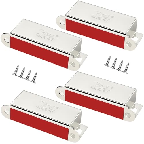 Calamita Chiusura Jiayi 4 Pezzi Chiusura Magnetica Porta 30KG Calamita Porta Forte Chiusure Magnetiche per Ante Cucina Mobili Magnete Porta Chiusura per Cassetti Magneti Armadio Chiusure Chiudiporta