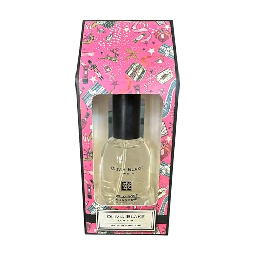 Cracker House Body Mist Wild Rose &amp; Jasmine Floral Body Spray, 50 ml/ 1.69 Fl Oz