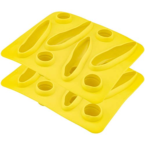 Fairly Odd Novelties 2 Pack Moldes de Hielo Submarino miniatura 1