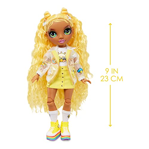 Muñeca Rainbow High Jr. High Sunny Madison 9 pulgadas miniatura 3