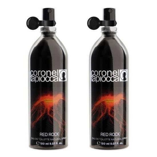 CORONEL TAPIOCCA - Red Rock, Colonia Hombre, Pack de 2 x 150 ml,...