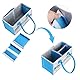 Speziell für die Toniebox entwickelte Tragetasche, tote bag, Zum Transport und Schutz von Tonie Starter Set und Zubehör, fasst 20-30 Tonie-Digitalpuppen（Dunkelblau）