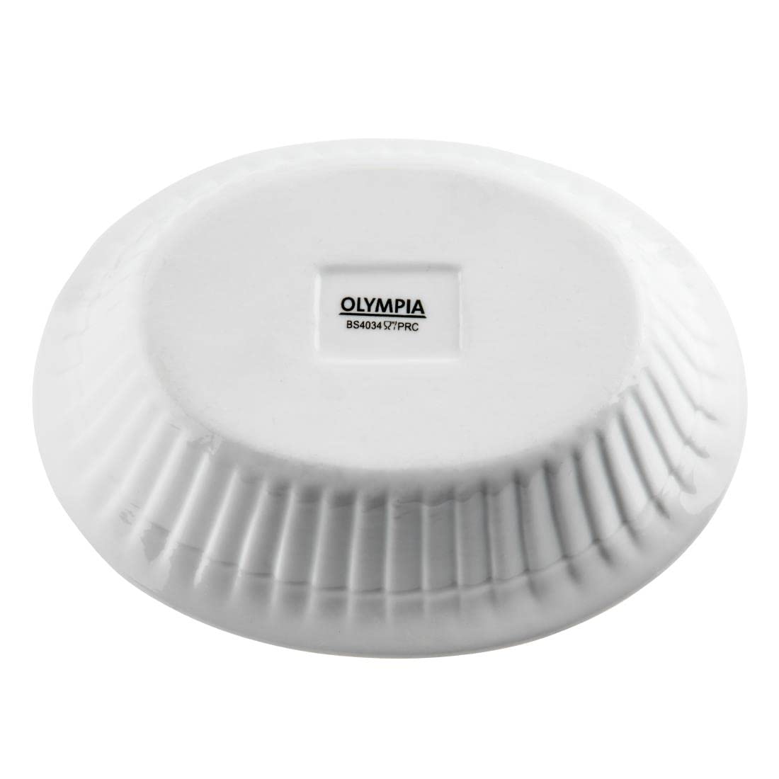 Olympia C110 Platà tarte ovale, 46 mm H x 170 mm l x 133 mm P (lot de 6)