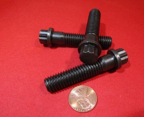Alloy Steel 12 Point PT Bolts, 7/16-14 x 2.00 Length 10 pcs