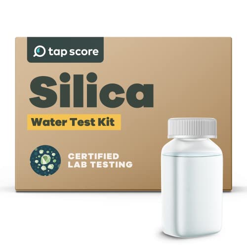 Image of Tap Score Silica in Water Test Kit | Well or City | Full Report | EPA Certified Drinking Water Labs | #1 Best Home Water Test 2021-24 NYT Wirecutter | 100% Unbiased