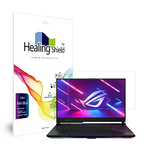 Muellery Healingshield �X�L���V�[���t���ی�t�B���� Screen Protector Eye Protection Anti UV Blue Ray Film Compatible with ASUS ROG Strix Scar 
