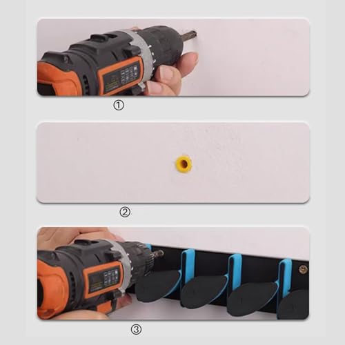 Supports de canne à pêche pour mur sans perçage et modulable pour une installation rapide - 7
