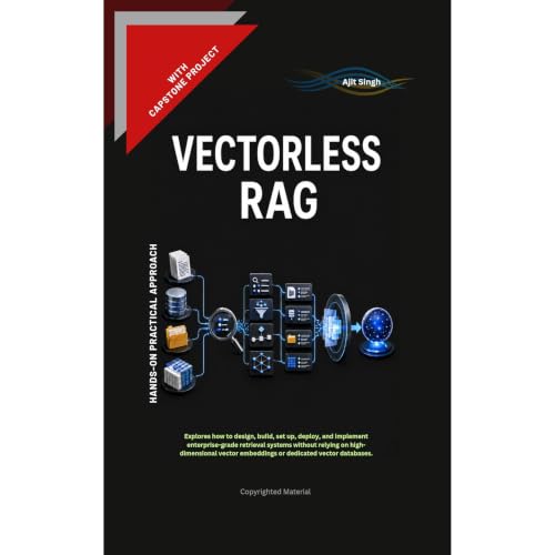 Vectorless RAG Audiolibro Por Ajit Singh arte de portada