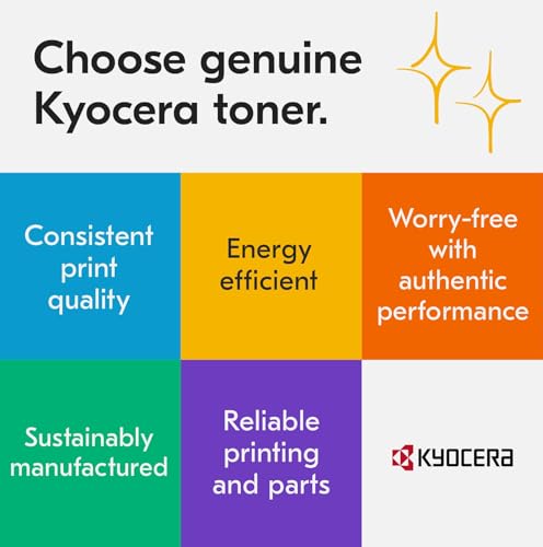 Image of KYOCERA TK-5242K Black Toner Cartridge for M5526cdw / P5026cdw Model Laser Printers (1T02R70US0)