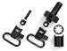 Uncle Mike's Quick Detach Moss 500 Bolt Set Sling Swivels (Blued, 1-Inch)