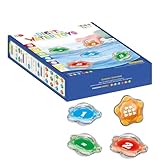 Juguetes de agua para niños – Juego de letras del alfabeto divertidas para bañera, juguetes de baño para niños – juguetes de piscina lindos para juguetes de baño para niños,