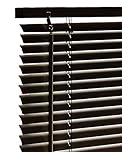 PVC Venetian Blind Blinds Easy Fit Curtains Trimmable Fittings Windows Treatment Shutters Twist Open Close Pay only 1 Flat shipping £3.99 for multiple buying (Black, 60 W x 150 L)