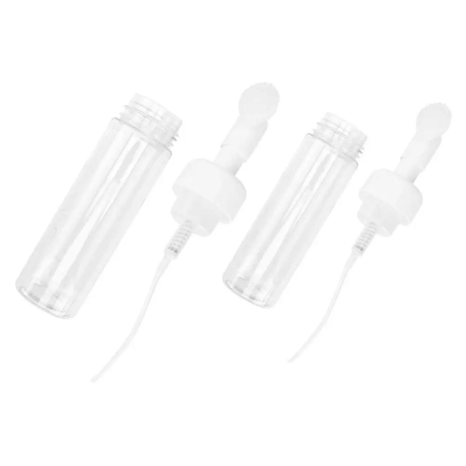 4Pcs Foaming Bottle Brush Head Pump Press for Cleaning Travel