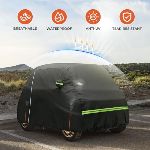 Funda para Citroën Ami impermeable con protección UV 6 capas 4