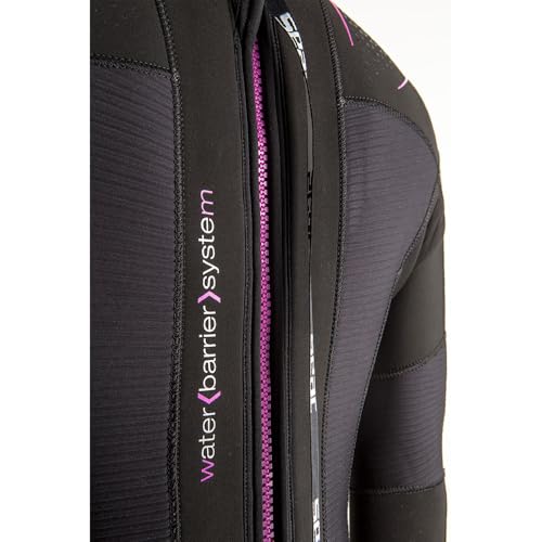 Combinaison de plongée 7mm pour femme en taille XL modèle Space - 6