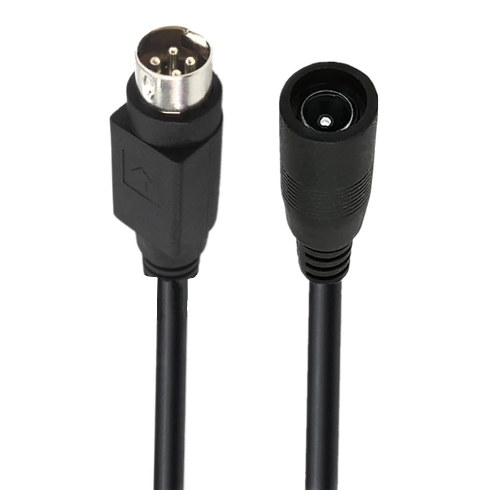 Amazon.co.jp: 4ピン コネクタ DIN 4PIN 変換ケーブル DC5.5mm x 2.1mm
