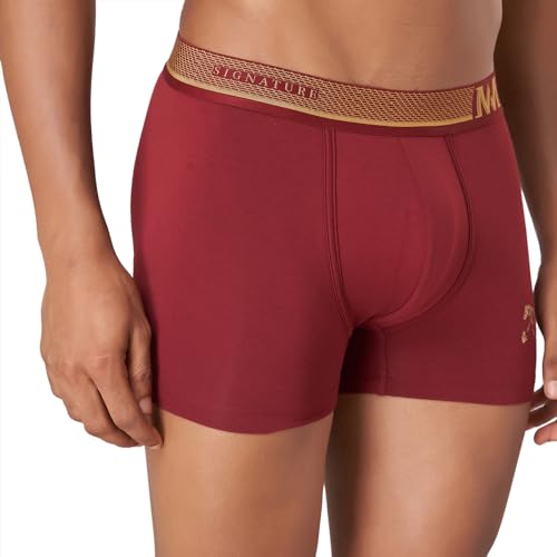 Image of Macroman M-Series MW Signature Collection By Rohit Bal Premium Supima, Modal, Spandex Mens Trunks