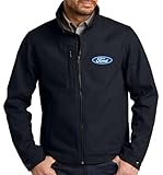 Men's Ford Oval Duck Bonded Jacket, XL Navy Blue