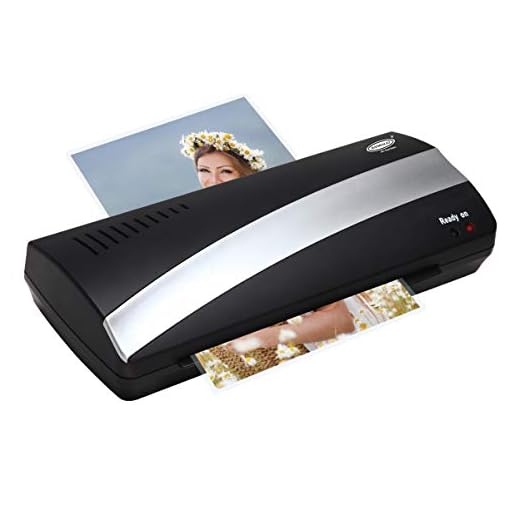 Bambalio LAM-003 Up to A3 Hot & Cold Lamination Machine,2 Rollers Automatic with 10 Free Lamination Pouches