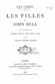 Paperback Les filles de John Bull [French] Book