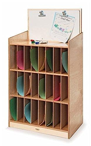 Whitney Brothers Birch Laminate Mail And Message Center