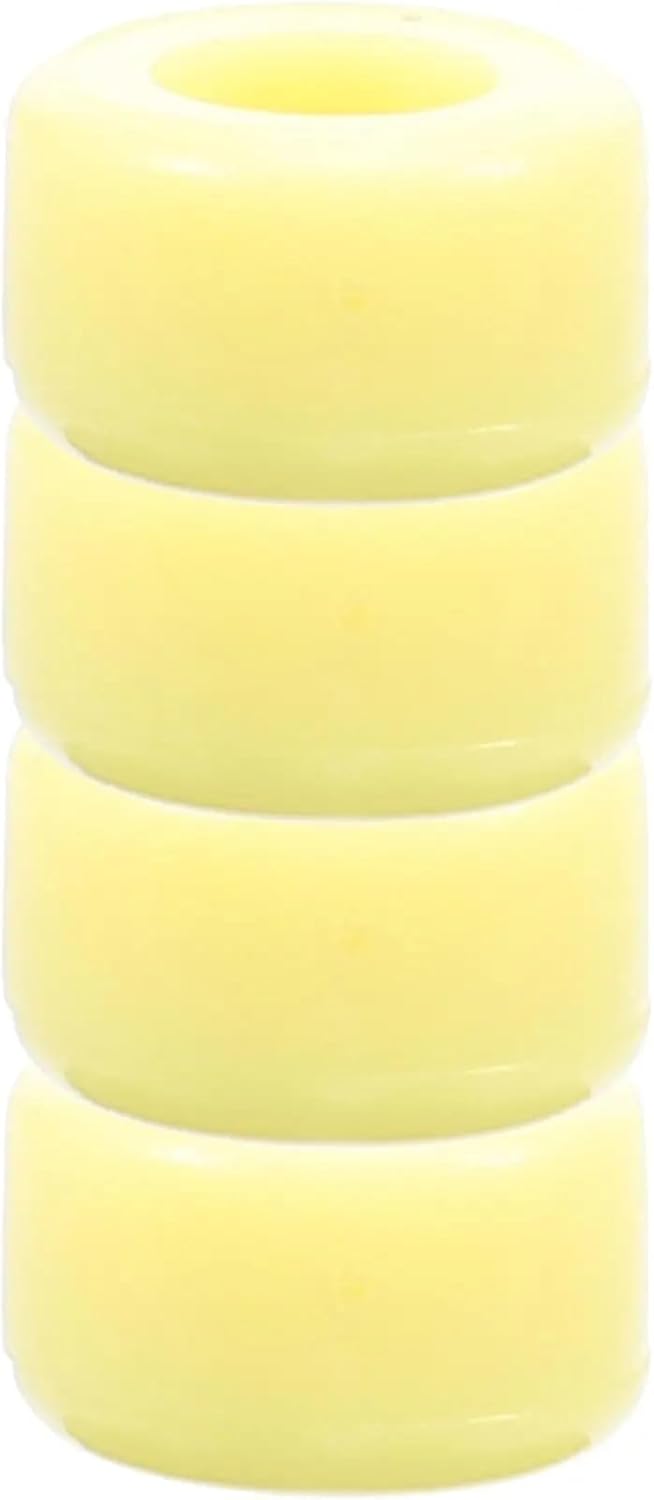 Fingerboard Wheels 4Pcs Finger Skateboard Wheel Roller Educational Fingertip Movement Sturdy Stainless Steel Plastic Lifelike Small(Red)